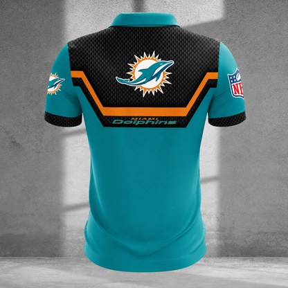 LIMITED EDITION - NEW CUSTOMIZED NFL19 MDP MIAMI DOLPHINS T-SHIRT, POLO SHIRT, ZIP POLO SHIRT, SWEATSHIRT, HOODIE & ZIP HOODIE