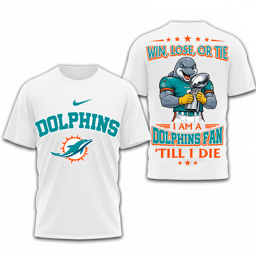 LIMITED EDITION - NEW CUSTOMIZED NFL19 MDP MIAMI DOLPHINS UNISEX T-SHIRT, POLO, HOODIE & JACKETS