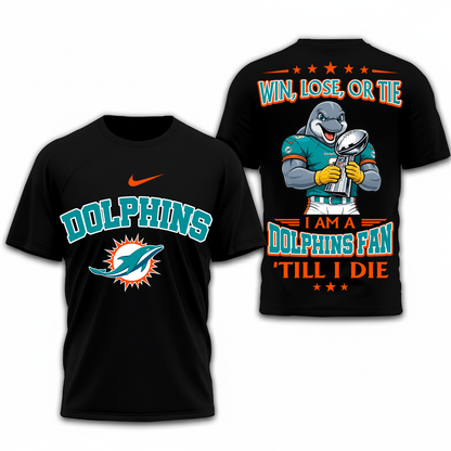 LIMITED EDITION - NEW CUSTOMIZED NFL19 MDP MIAMI DOLPHINS UNISEX T-SHIRT, POLO, HOODIE & JACKETS