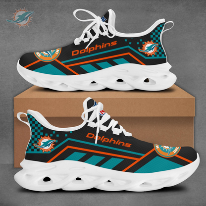 SPECIAL EDITION - NEW CUSTOMIZED NFL19 MDP MIAMI DOLPHINS MAX SOUL SHOES
