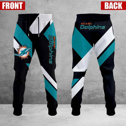 LIMITED EDITION - NEW CUSTOMIZED NFL19 MDP MIAMI DOLPHINS SWEATPANTS