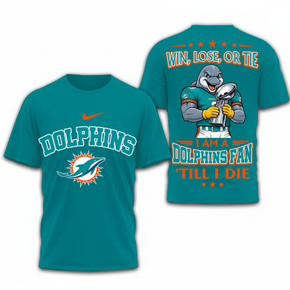LIMITED EDITION - NEW CUSTOMIZED NFL19 MDP MIAMI DOLPHINS UNISEX T-SHIRT, POLO, HOODIE & JACKETS