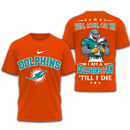 LIMITED EDITION - NEW CUSTOMIZED NFL19 MDP MIAMI DOLPHINS UNISEX T-SHIRT, POLO, HOODIE & JACKETS
