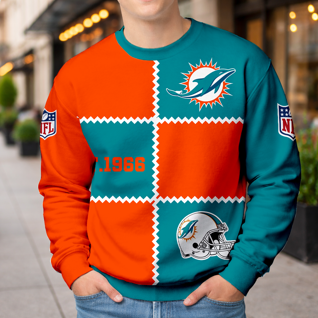 LIMITED EDITION - NEW CUSTOMIZED NFL19 MDP MIAMI DOLPHINS UNISEX T-SHIRT, POLO, HOODIE & JACKETS