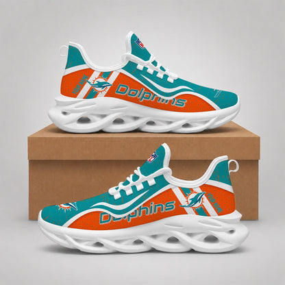 SPECIAL EDITION - NEW CUSTOMIZED NFL19 MDP MIAMI DOLPHINS MAX SOUL SHOES