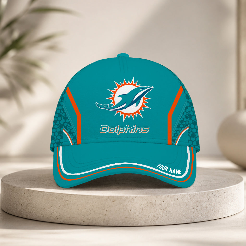 VIRAL EDITION - NEW CUSTOMIZED NFL19 MDP MIAMI DOLPHINS CLASSIC CAP