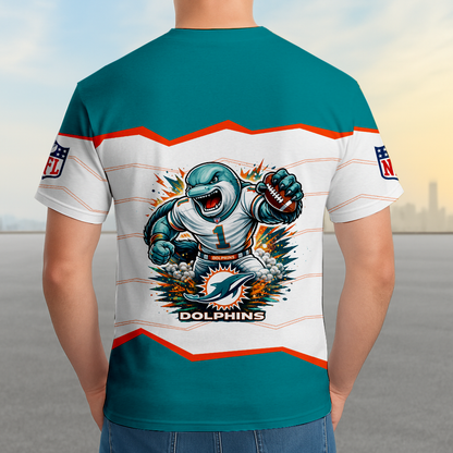 LIMITED EDITION - NEW CUSTOMIZED NFL19 MDP MIAMI DOLPHINS UNISEX T-SHIRT, SWEASHIRTS, HOODIE & JACKETS