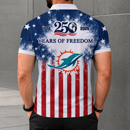 LIMITED EDITION - NEW CUSTOMIZED NFL19 MDP MIAMI DOLPHINS POLO SHIRT, ZIP POLO SHIRT & T-SHIRTS