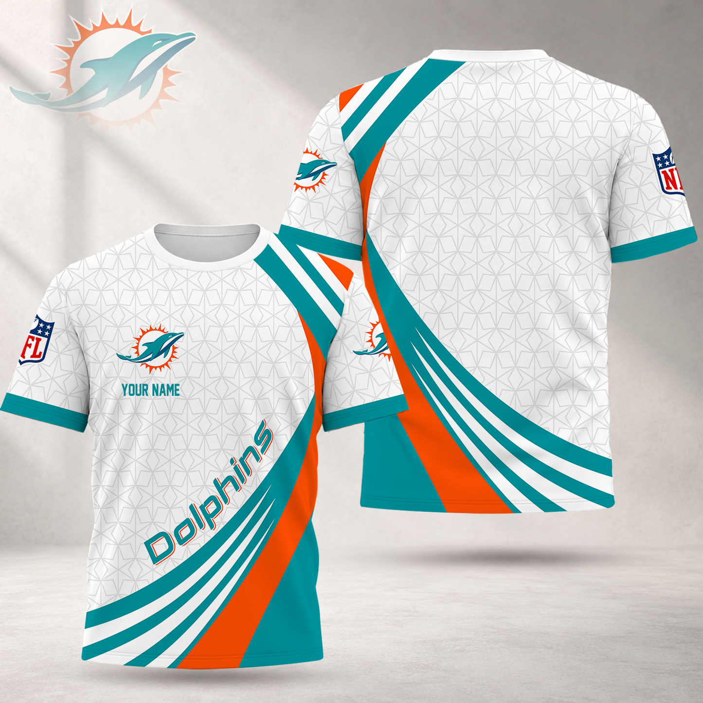 LIMITED EDITION - NEW CUSTOMIZED NFL19 MDP MIAMI DOLPHINS T-SHIRT, POLO SHIRT, ZIP POLO SHIRT, SWEATSHIRT, HOODIE & ZIP HOODIE