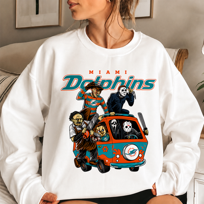 [SPECIAL OFFER] NEW CUSTOMIZED NFL19 MDP MIAMI DOLPHINS UNISEX SWEATSHIRT