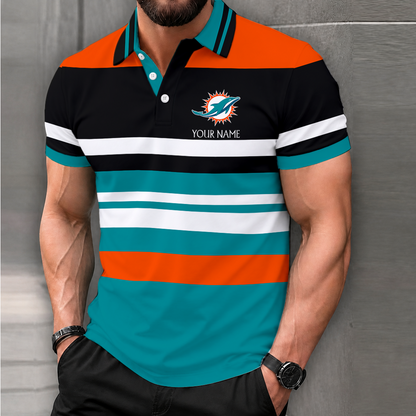 LIMITED EDITION - NEW CUSTOMIZED NFL19 MDP MIAMI DOLPHINS T-SHIRT, POLO SHIRT, ZIP POLO SHIRT, SWEATSHIRT, HOODIE & ZIP HOODIE