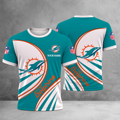 LIMITED EDITION - NEW CUSTOMIZED NFL19 MDP MIAMI DOLPHINS T-SHIRT, POLO SHIRT, ZIP POLO SHIRT, SWEATSHIRT, HOODIE & ZIP HOODIE