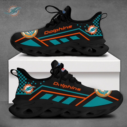 SPECIAL EDITION - NEW CUSTOMIZED NFL19 MDP MIAMI DOLPHINS MAX SOUL SHOES