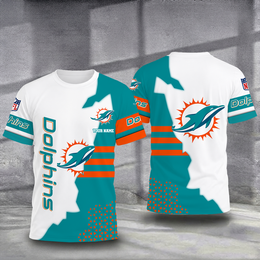LIMITED EDITION - NEW CUSTOMIZED NFL19 MDP MIAMI DOLPHINS T-SHIRT, POLO SHIRT, ZIP POLO SHIRT, SWEATSHIRT, HOODIE & ZIP HOODIE