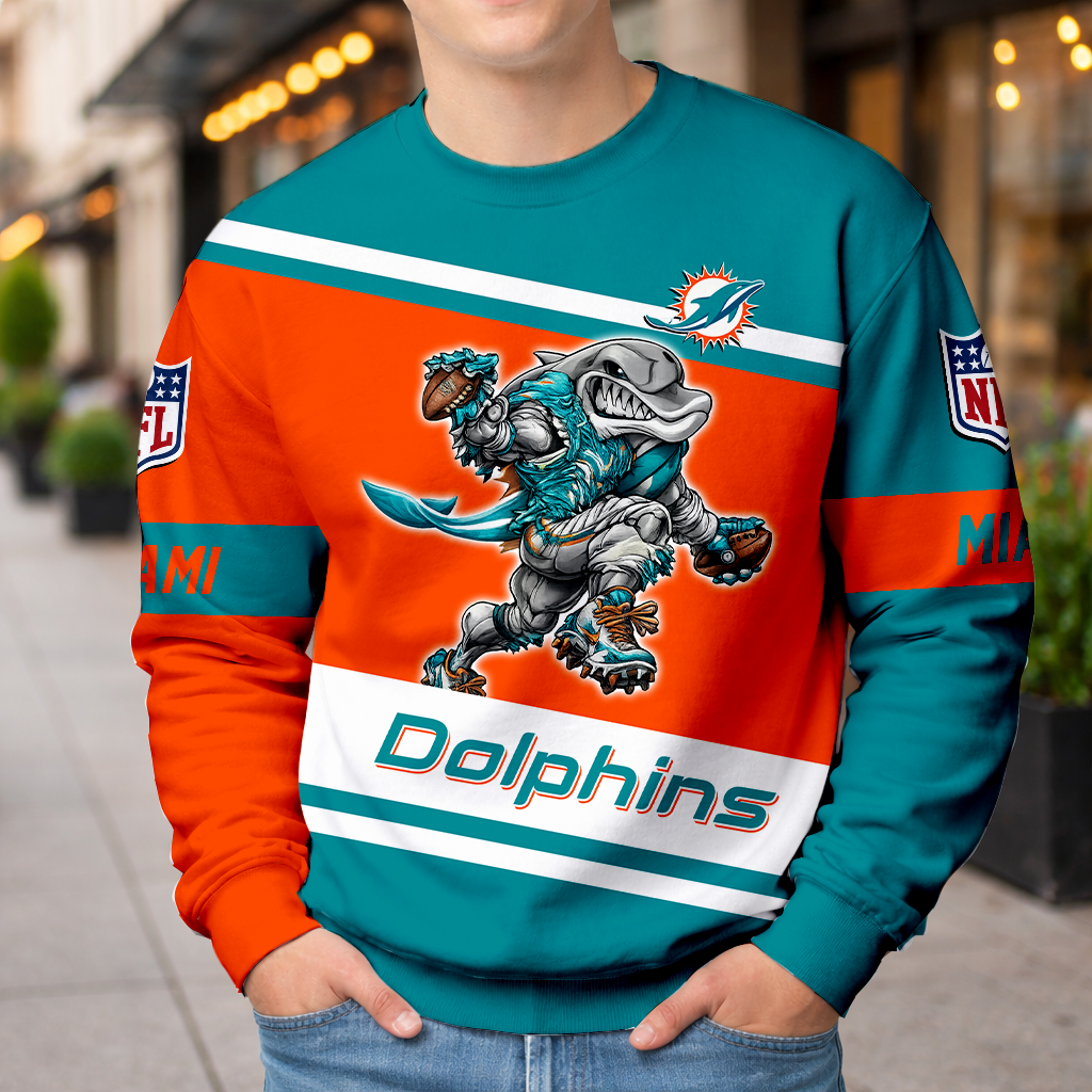 LIMITED EDITION - NEW CUSTOMIZED NFL19 MDP MIAMI DOLPHINS UNISEX T-SHIRT, POLO, HOODIE & JACKETS