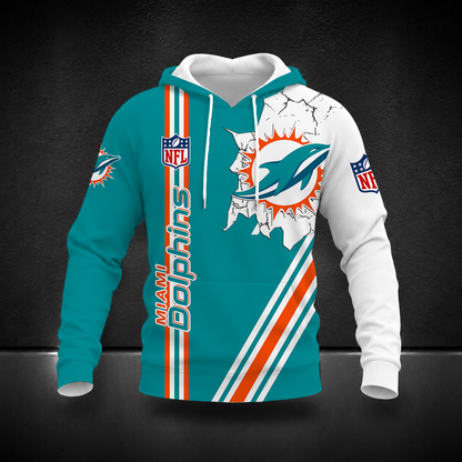 LIMITED EDITION - NEW CUSTOMIZED NFL19 MDP MIAMI DOLPHINS T-SHIRT, POLO SHIRT, ZIP POLO SHIRT, SWEATSHIRT, HOODIE & ZIP HOODIE