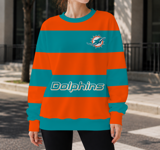 LIMITED EDITION - NEW CUSTOMIZED NFL19 MDP MIAMI DOLPHINS UNISEX SWEATSHIRT
