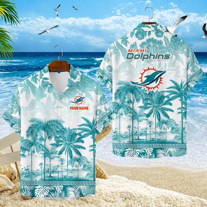 VIRAL EDITION - NEW CUSTOMIZED NFL19 MDP MIAMI DOLPHINS UNISEX HAWAIIAN SHIRT