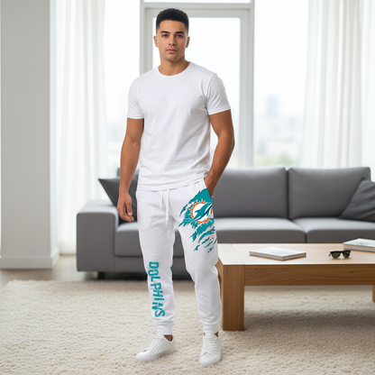 LIMITED EDITION - NEW PERSONALIZED NFL19 MDP MIAMI DOLPHINS JOGGERS