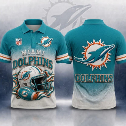 LIMITED EDITION - NEW CUSTOMIZED NFL19 MIAMI DOLPHINS T-SHIRTS, POLO, SWEASHIRTS, V-NECK T-SHIRT, HOODIE & ZIP HOODIE