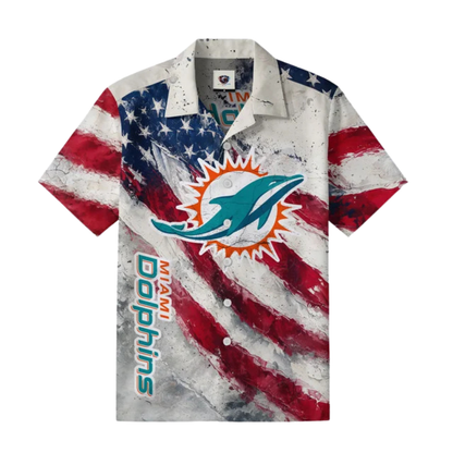 LIMITED EDITION - NEW CUSTOMIZED NFL19 MDP MIAMI DOLPHINS UNISEX HAWAIIAN SHIRT