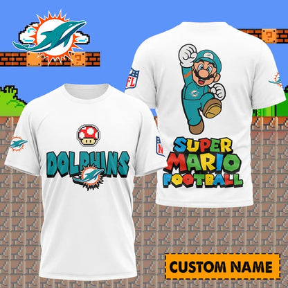 LIMITED EDITION - NEW CUSTOMIZED NFL19 MM DOPHINS UNISEX T-SHIRT, SWEATSHIRT, HOODIE & ZIP HOODIE