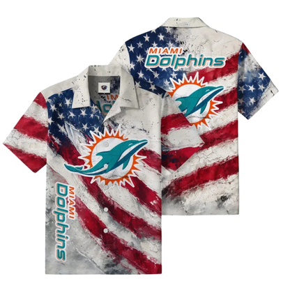 LIMITED EDITION - NEW CUSTOMIZED NFL19 MDP MIAMI DOLPHINS UNISEX HAWAIIAN SHIRT