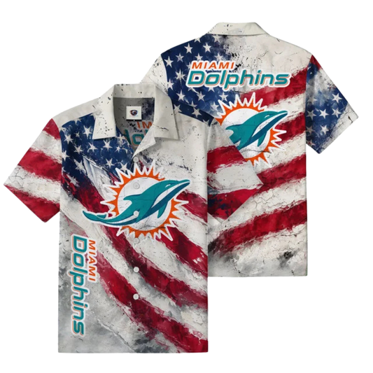 LIMITED EDITION - NEW CUSTOMIZED NFL19 MDP MIAMI DOLPHINS UNISEX HAWAIIAN SHIRT