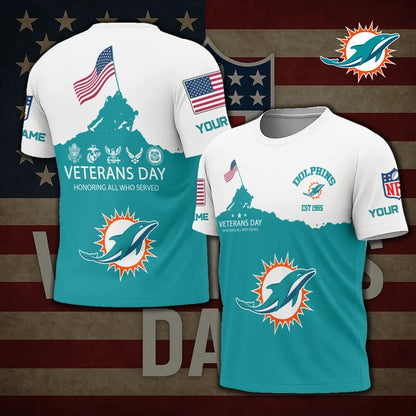 LIMITED EDITION - NEW CUSTOMIZED NFL19 MM DOPHINS UNISEX T-SHIRT, SWEATSHIRT, HOODIE & ZIP HOODIE