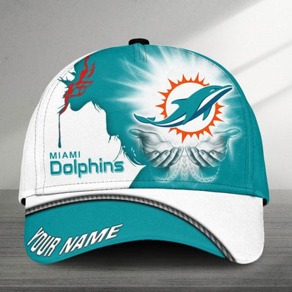 LIMITED EDITION - NEW CUSTOMIZED NFL19 MDP MIAMI DOLPHINS CLASSIC CAP