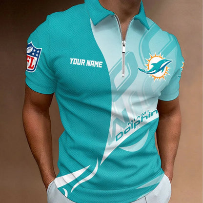 LIMITED EDITION - NEW CUSTOMIZED NFL19 MDP MIAMI DOLPHINS T-SHIRT, POLO SHIRT, ZIP POLO SHIRT, SWEATSHIRT, HOODIE & ZIP HOODIE