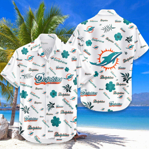 LIMITED EDITION - NEW CUSTOMIZED NFL19 MDP MIAMI DOLPHINS UNISEX HAWAIIAN SHIRT