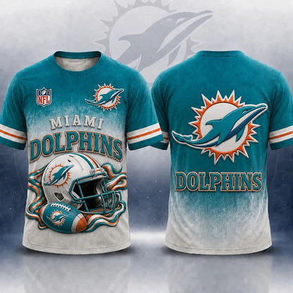 LIMITED EDITION - NEW CUSTOMIZED NFL19 MIAMI DOLPHINS T-SHIRTS, POLO, SWEASHIRTS, V-NECK T-SHIRT, HOODIE & ZIP HOODIE