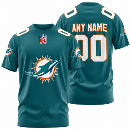 LIMITED EDITION - NEW CUSTOMIZED NFL19 MDP MIAMI DOLPHINS T-SHIRT, POLO SHIRT, ZIP POLO SHIRT, SWEATSHIRT, HOODIE & ZIP HOODIE