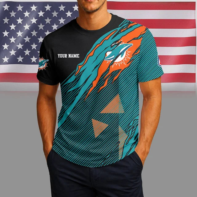 LIMITED EDITION - NEW CUSTOMIZED NFL19 MDP MIAMI DOLPHINS T-SHIRT, POLO SHIRT, ZIP POLO SHIRT, SWEATSHIRT, HOODIE & ZIP HOODIE