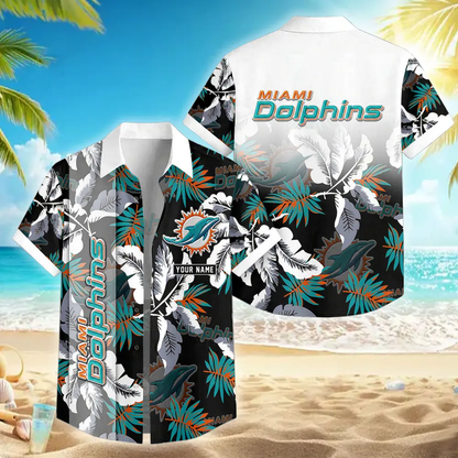 [SPECIAL OFFER] NEW CUSTOMIZED NFL19 MDP MIAMI DOLPHINS UNISEX HAWAIIAN SHIRT