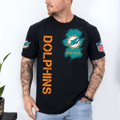 LIMITED EDITION - NEW CUSTOMIZED NFL19 MM DOPHINS UNISEX T-SHIRT, SWEATSHIRT, HOODIE & ZIP HOODIE