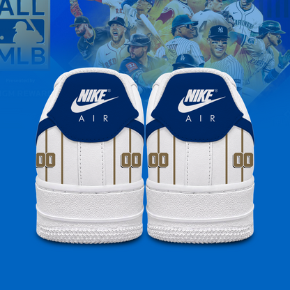 [FLASH SALE] NEW CUSTOMIZED MLB19 KCR KANSAS CITY ROYALS AF1 SHOES