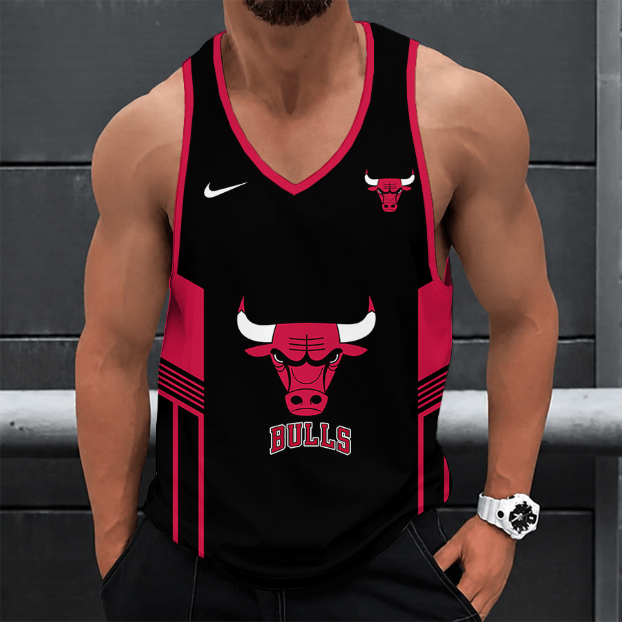 [HOT DEAL] NEW CUSTOMIZED NBA19 CBU CHICAGO BULLS UNISEX TANK TOP