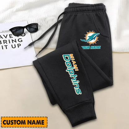 SPECIAL EDITION - NEW CUSTOMIZED NFL19 MDP MIAMI DOLPHINS SWEATPANTS