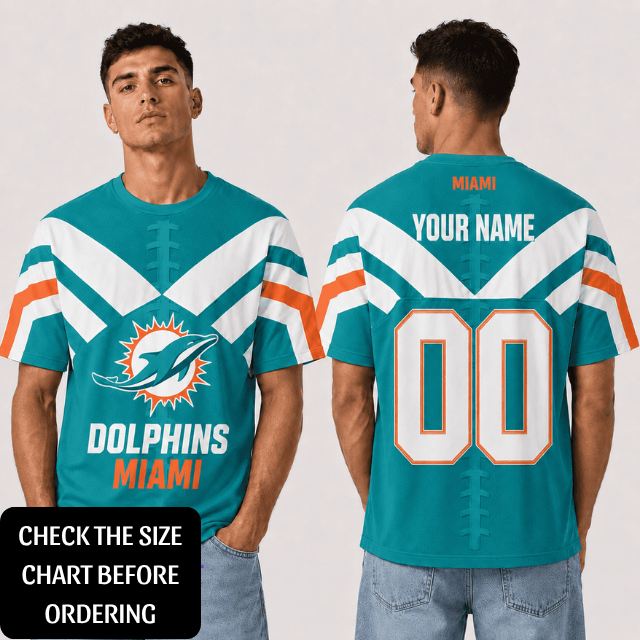 VIRAL EDITION - NEW CUSTOMIZED NFL19 MDP MIAMI DOLPHINS T-SHIRT, POLO SHIRT, ZIP POLO SHIRT, HOODIE, ZIP HOODIE & SWEATSHIRT