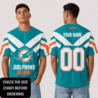 VIRAL EDITION - NEW CUSTOMIZED NFL19 MDP MIAMI DOLPHINS T-SHIRT, POLO SHIRT, ZIP POLO SHIRT, HOODIE, ZIP HOODIE & SWEATSHIRT