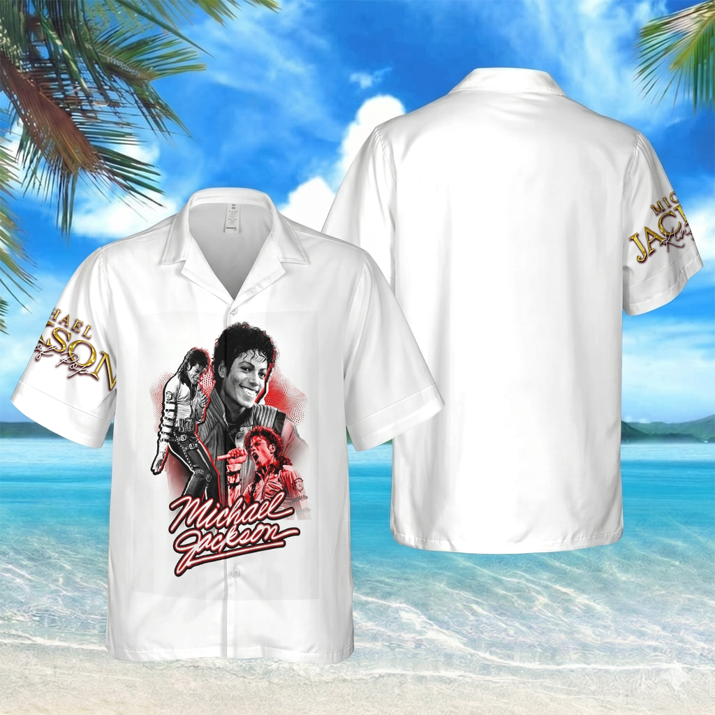 [FAN EXCLUSIVE] NEW CUSTOMIZED MICHAEL JACKSON UNISEX HAWAIIAN SHIRT