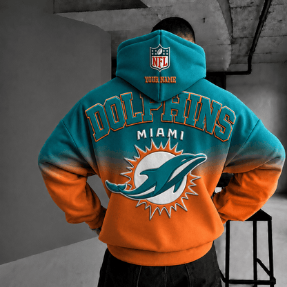 EXCLUSIVE EDITION - NEW CUSTOMIZED NFL19 MDP MIAMI DOLPHINS HOODIE, ZIP HOODIE, POLO SHIRT, ZIP POLO SHIRT, T-SHIRT & SWEATSHIRT