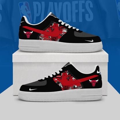 [HOT DEAL] NEW CUSTOMIZED NBA19 CBU CHICAGO BULLS AF1 SHOES