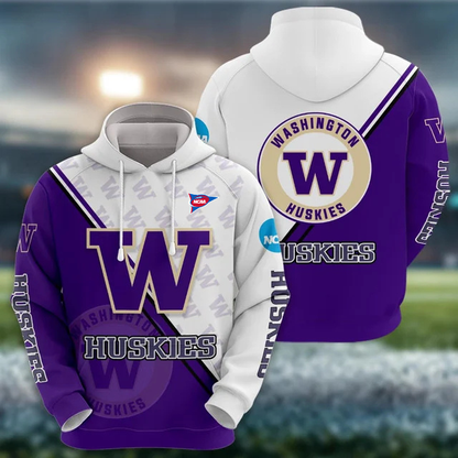 ELITE EDITION - NEW CUSTOMIZED NCAA FBS19 WSH WASHINGTON HUSKIES HOODIE, ZIP HOODIE, T-SHIRT, POLO SHIRT, ZIP POLO SHIRT & SWEATSHIRT