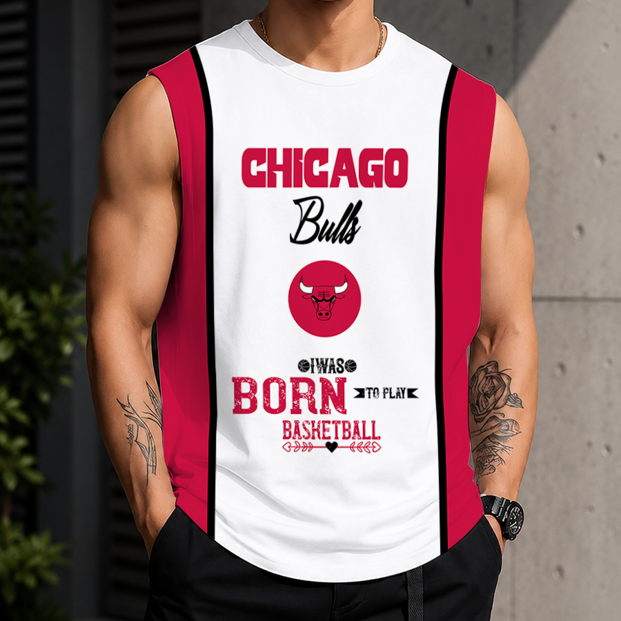 [HOT DEAL] NEW CUSTOMIZED NBA19 CBU CHICAGO BULLS TANK TOP