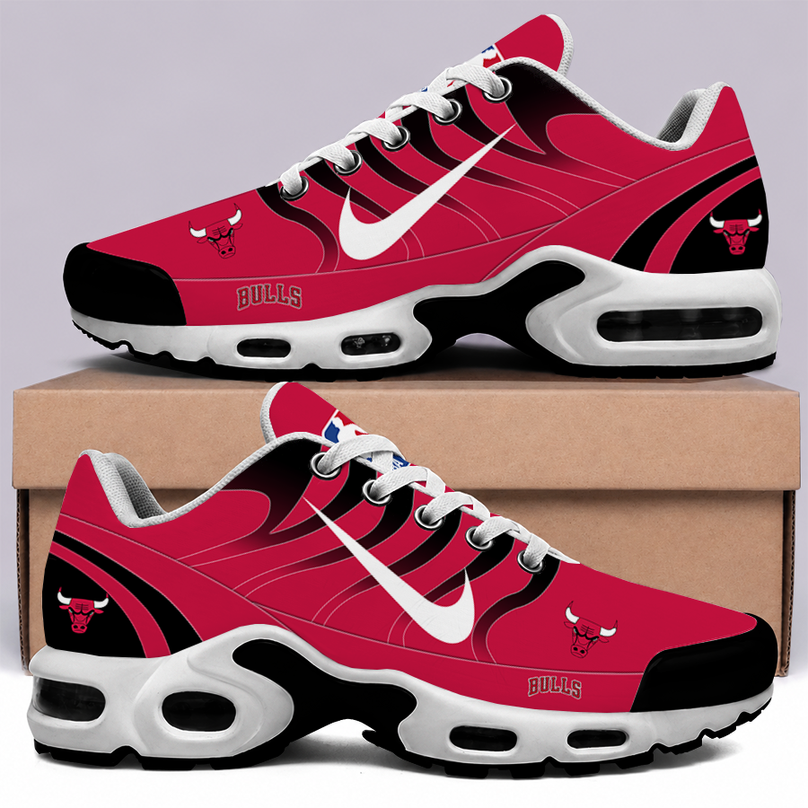 [HOT DEAL] NEW CUSTOMIZED NBA19 CBU CHICAGO BULLS AIR MAX PLUS SNEAKERS