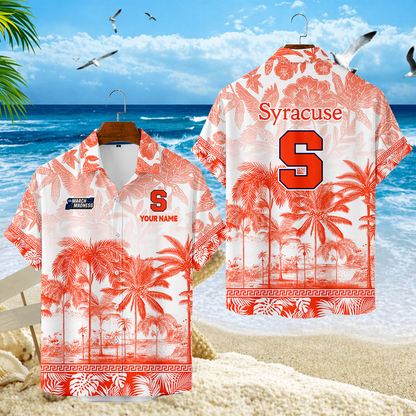 LIMITED EDITION - NEW CUSTOMIZED MAM19 SYO SYRACUSE ORANGE UNISEX HAWAIIAN SHIRT