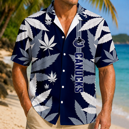 LIMITED EDITION - NEW CUSTOMIZED NHL19 VCC VANCOUVER CANUCKS UNISEX HAWAIIAN SHIRT